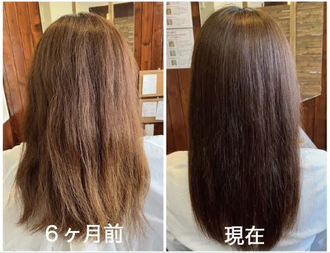 髪質改善美容室NAOS（ナオス）の施術事例2